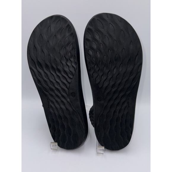 MEGNYA Women's Size 8 Black Comfortable Walking Sandals with Arch Support - Picture 13 of 15